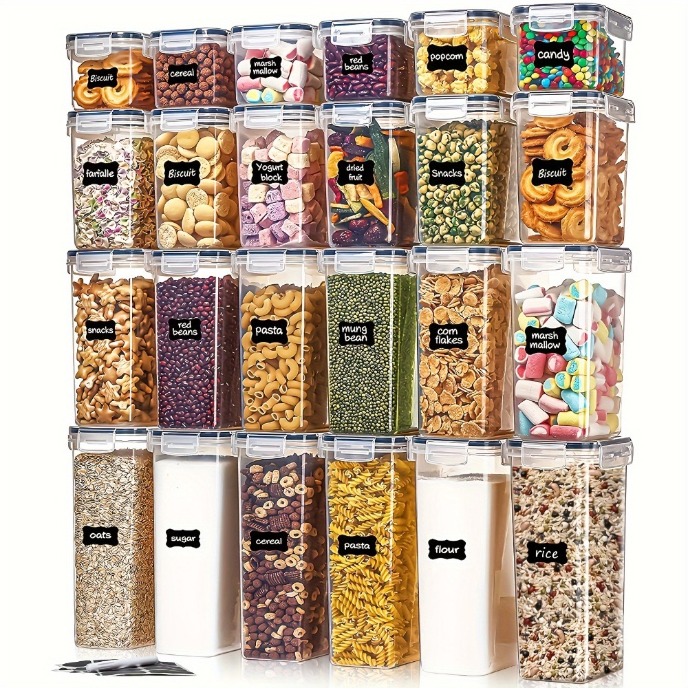 Kitchen Gadget Amazon - 24 Recipientes para Almacenamiento de Alimentos,