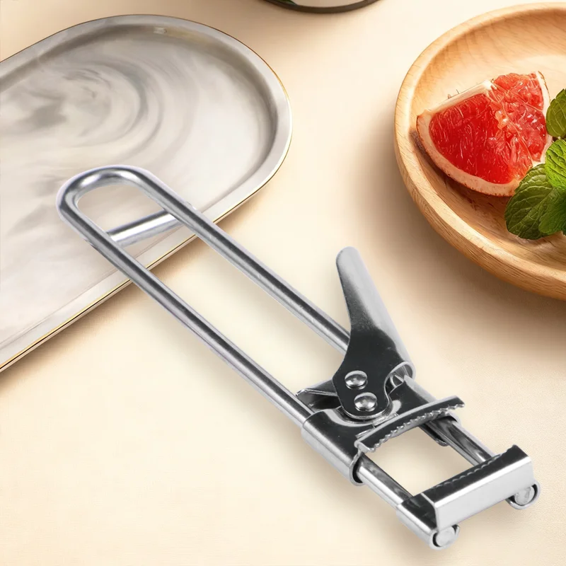 Kitchen Gadgets Men - Abridor de tarros ajustable de acero