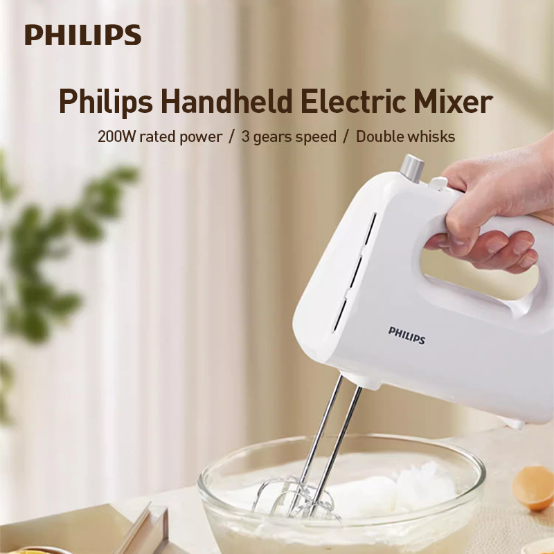 Kitchen Gadgets Blender - Batidora de huevos eléctrica portátil Philips,
