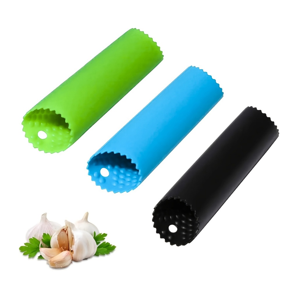 Kitchen Gadgets Useful - Tubo Pelador de Ajo de Silicona,