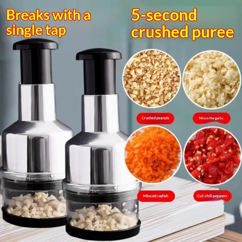 Kitchen Gadgets Vegetable Chopper - Nuevo # Picadora Manual de Ajo,