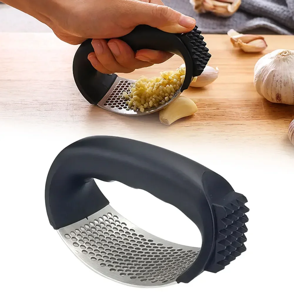 Kitchen Gadgets Vegetable Chopper - Picadora de Ajo Manual de Acero