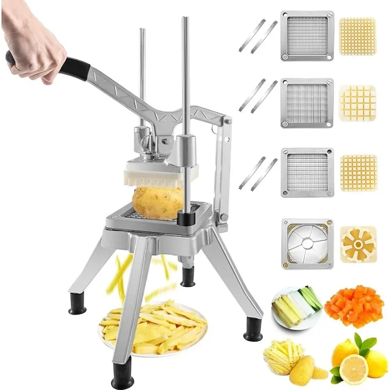 Kitchen Gadgets Vegetable Chopper - Cortador de Verduras Comercial con 4