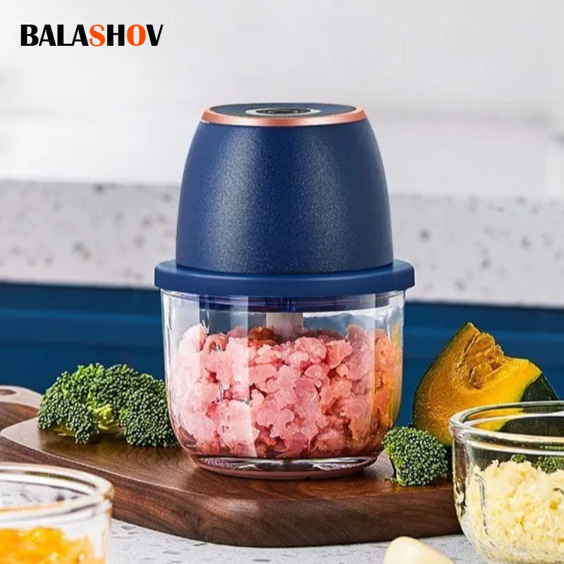 Kitchen Gadgets Blender - Picadora de carne eléctrica de 350ML,