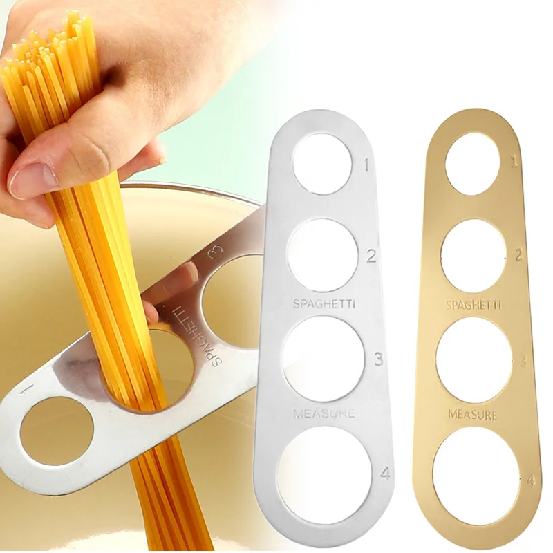 Medidor de espagueti de 4 aguj - Pasta Measuring Tool reseña y precio
