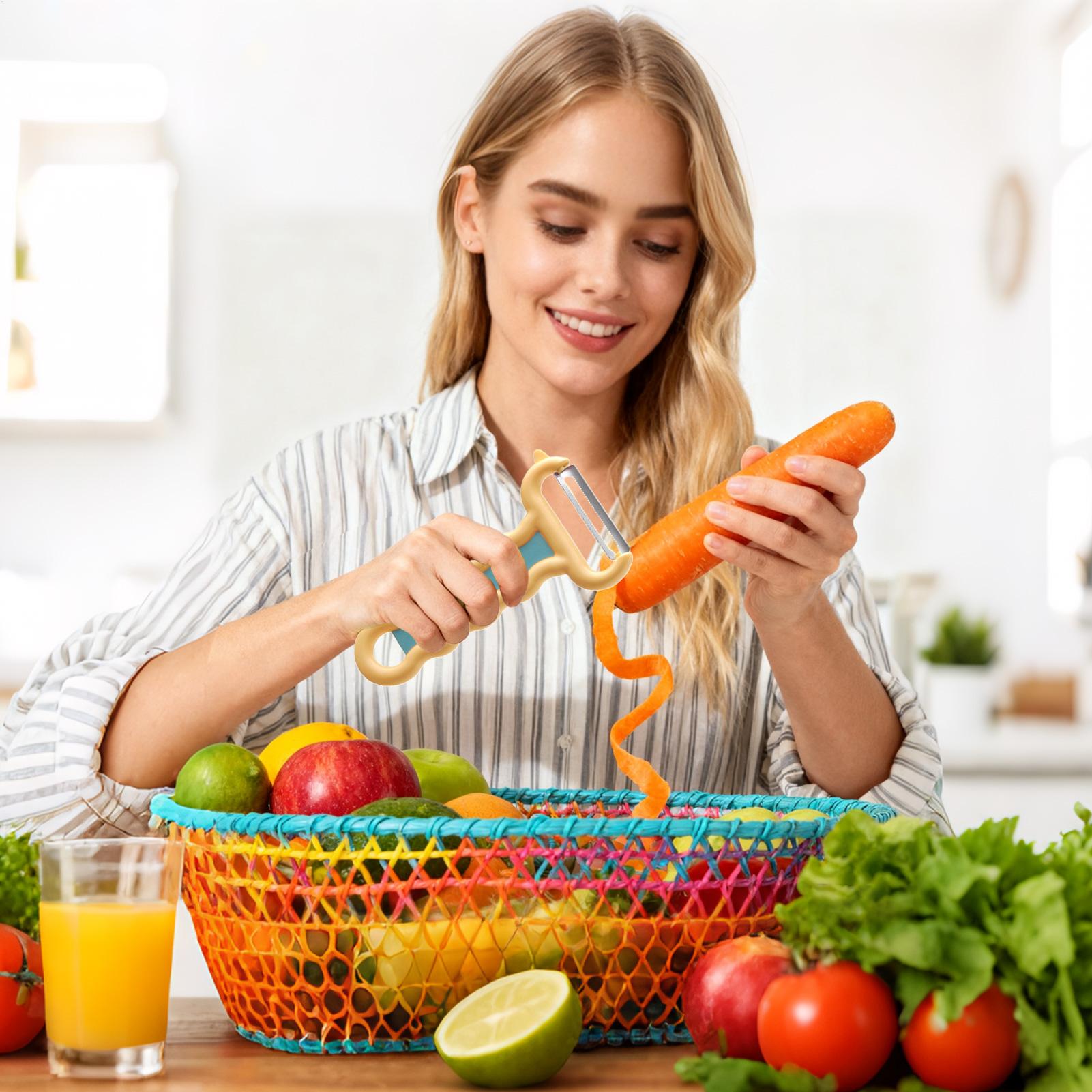 Pelador de verduras, utensilio - Kitchen Gadgets Men reseña y precio
