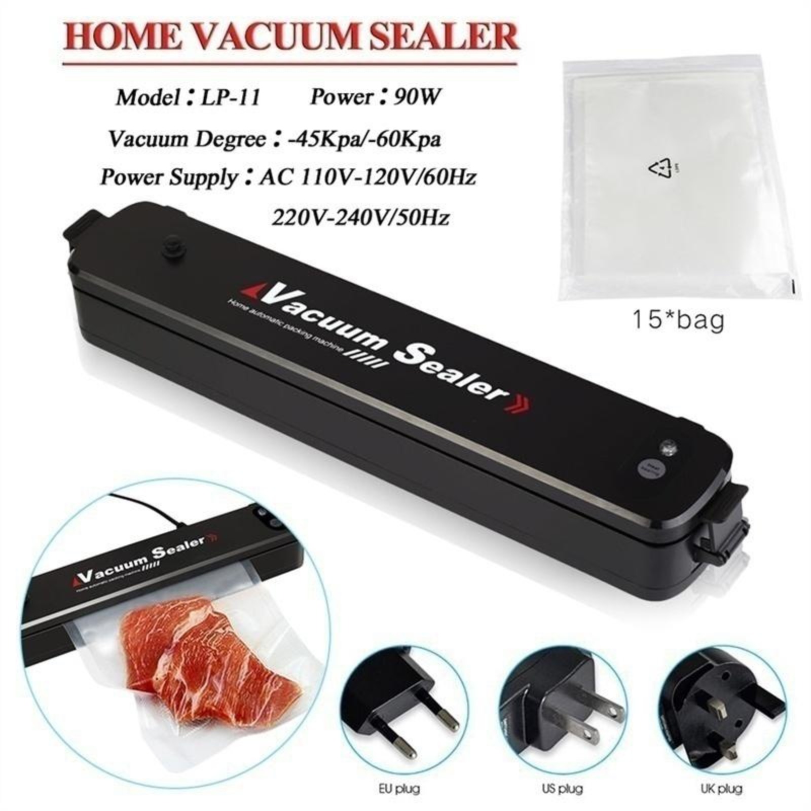 Máquina Selladora al Vacío Aut - Kitchen Gadgets Men reseña y precio