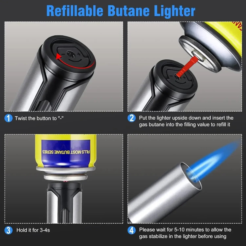 Encendedor de Metal Tipo Pluma - Kitchen Gadgets Men reseña y precio