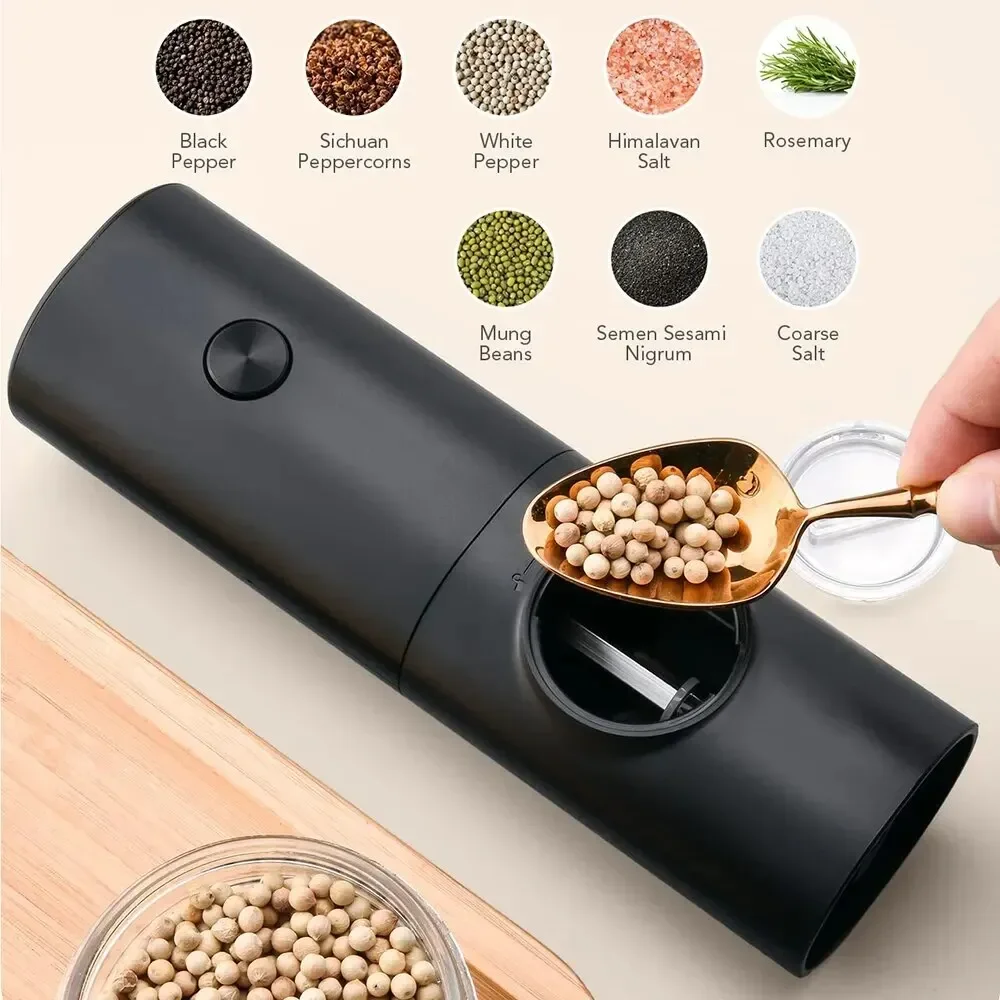 Molinillo Eléctrico de sal y p - Kitchen Gadgets Useful reseña y precio