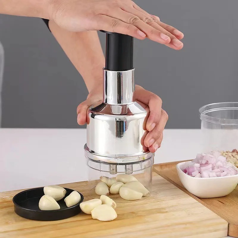 Prensa de Ajo y Picador de Ceb - Kitchen Gadgets Vegetable Chopper reseña y precio