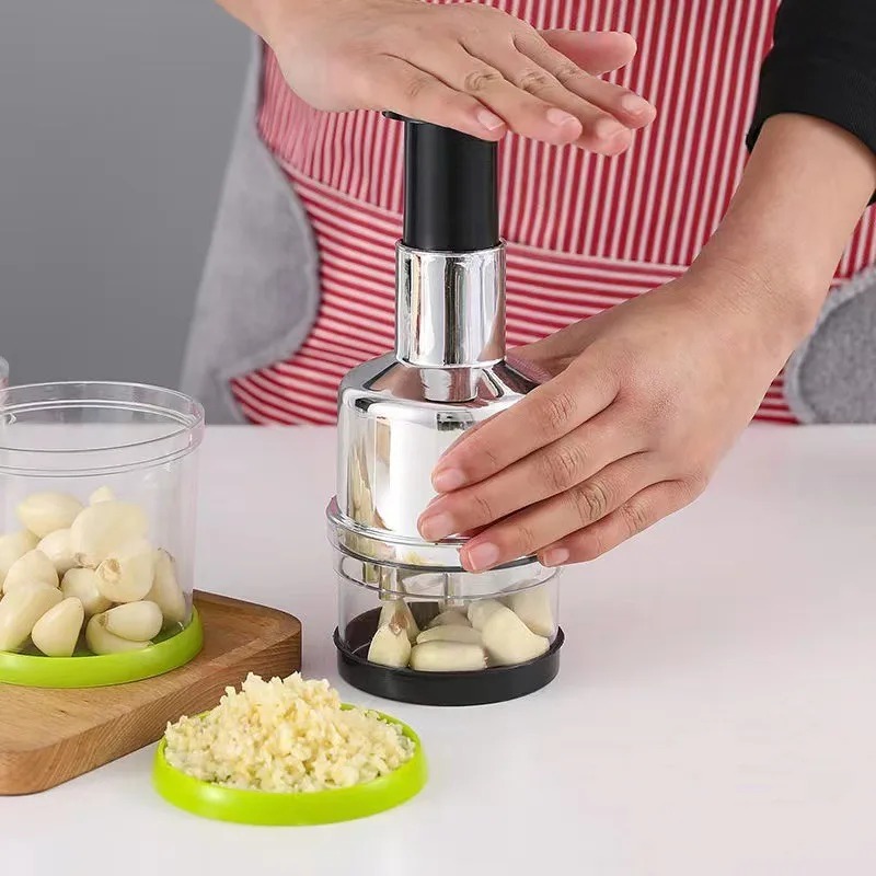 Prensa de Ajo y Picador de Ceb - Kitchen Gadgets Vegetable Chopper reseña y precio