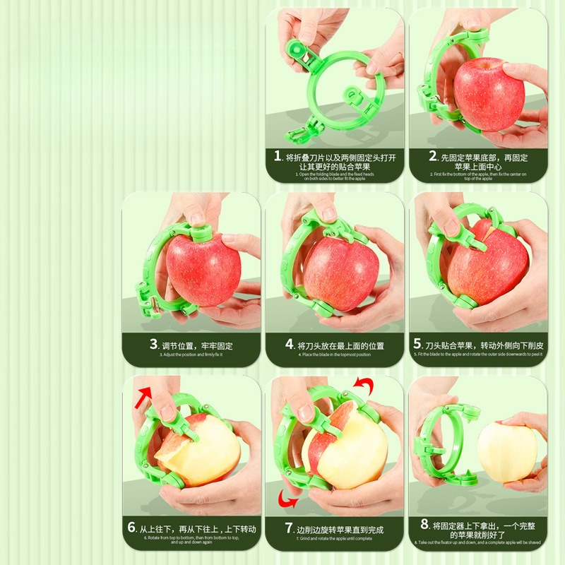 Pelador de manzanas giratorio  - Kitchen Gadgets Ideas reseña y precio
