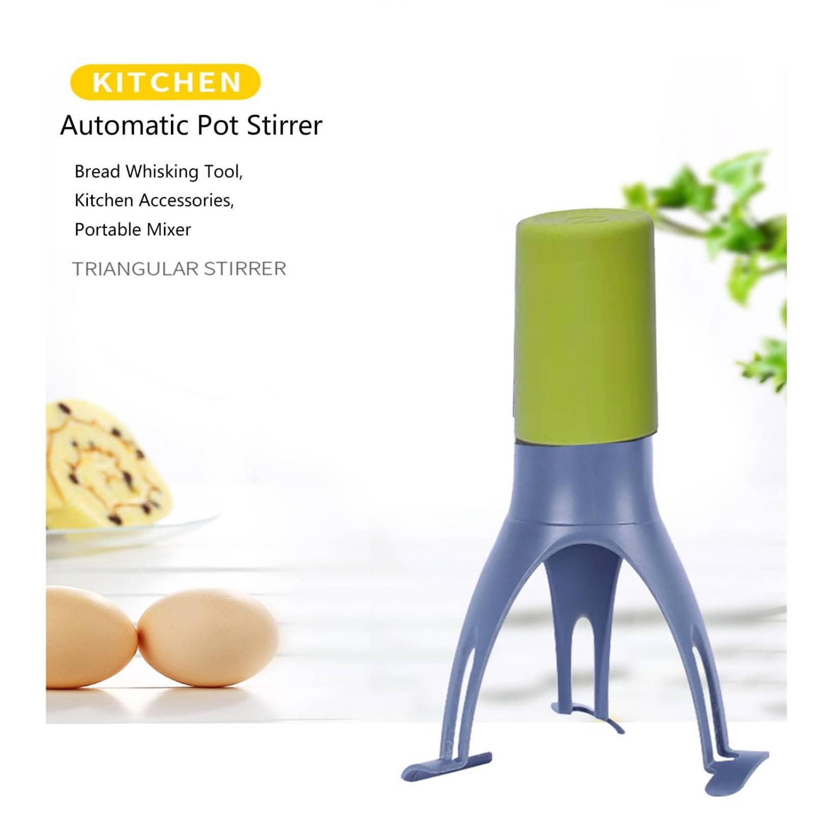 Batidor Triangular Automático  - Kitchen Gadgets Blender reseña y precio