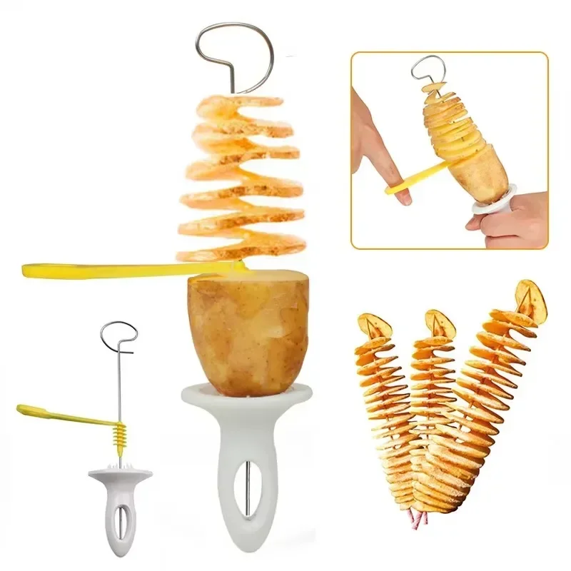 Cortador en espiral de patatas - Kitchen Gadget Amazon reseña y precio