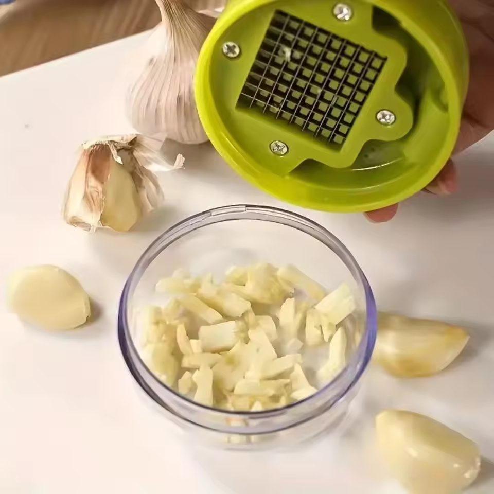 Prensa de Ajo Manual, Picadora - Kitchen Gadgets Vegetable Chopper reseña y precio