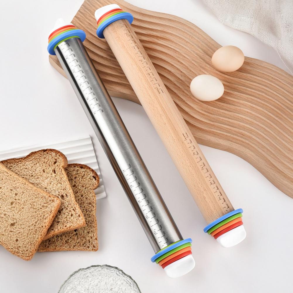 Rodillo para amasar con anillo - Pasta Measuring Tool reseña y precio