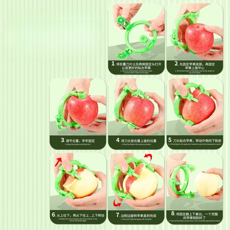 Pelador de manzanas giratorio  - Kitchen Gadgets Ideas reseña y precio