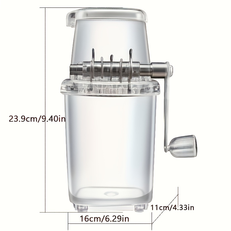 Trituradora de Hielo Manual Pe - Kitchen Gadgets Blender reseña y precio