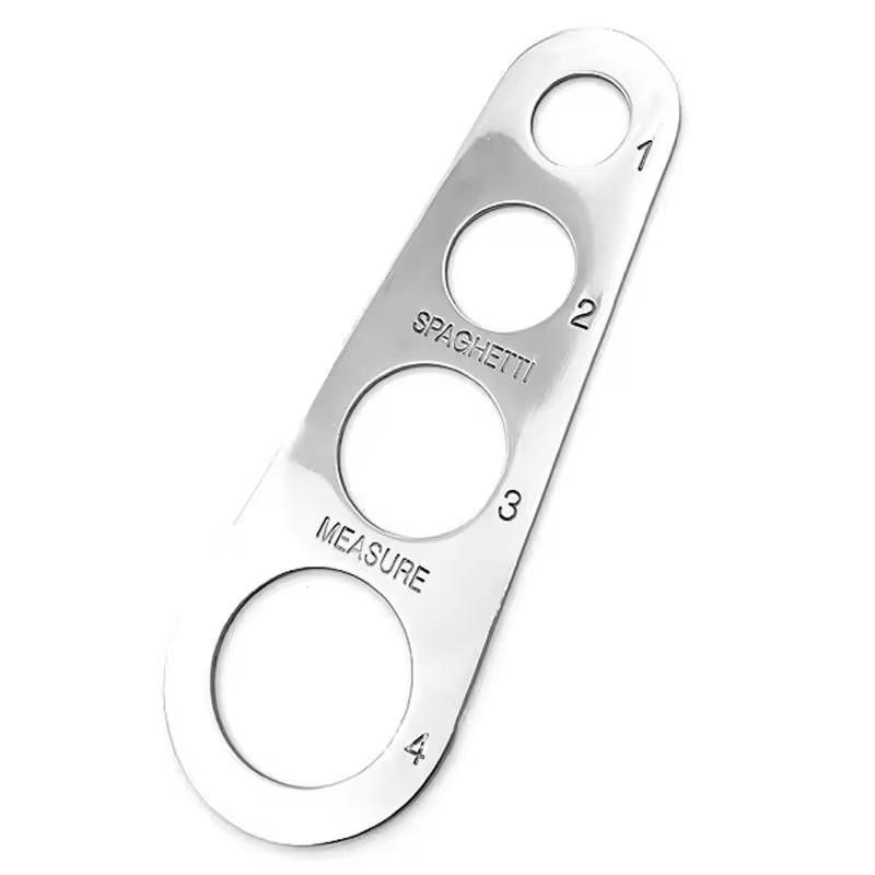 Medidor de Espaguetis de Acero - Pasta Measuring Tool reseña y precio