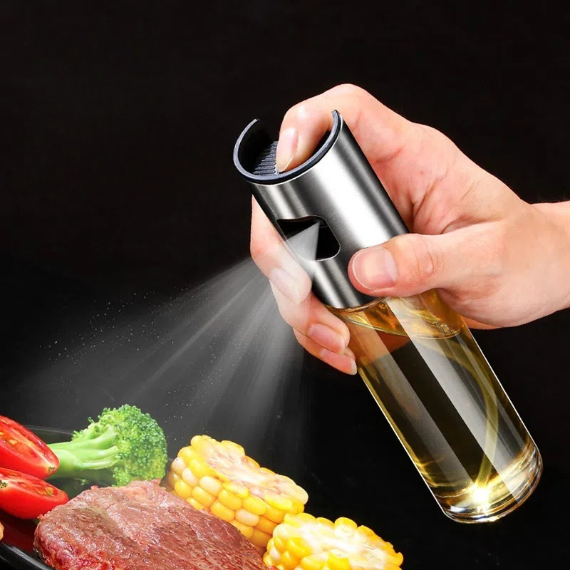 Pulverizador de aceite de vidr - Kitchen Gadget Amazon reseña y precio